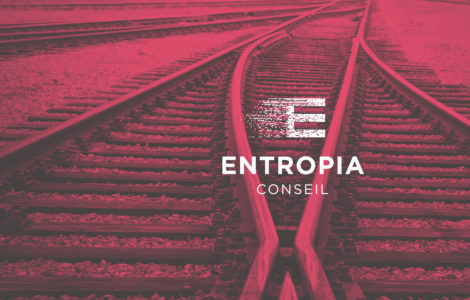 Entropia Conseil Brand Identity, visuel identity, Logotype, Brochure, internet, Stationnery, Letter, Business Card